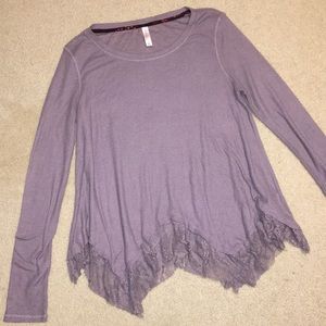 Purple Xhilaration Longsleeved Shirt- Size S